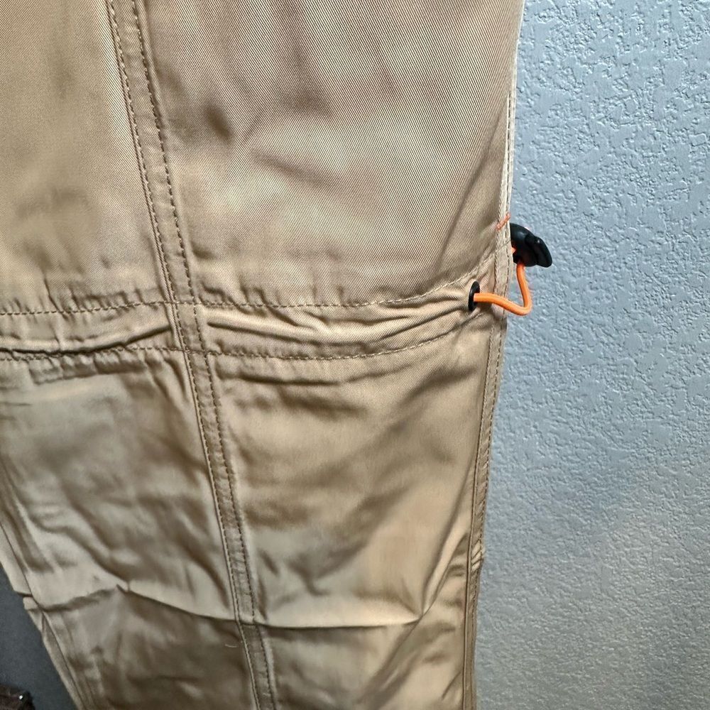 NWT EPTM USA Men’s Adjustable Elastic Cord Hyper Jogger Pants Tan - Size Small - Picture 6 of 8